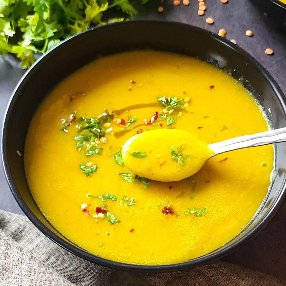 soups A selection of warm Eastern soups, made with fresh ingredients and authentic flavors