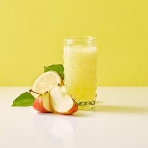 "A refreshing glass of apple lemonade from the Eastern Restaurant."